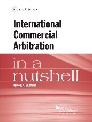 cover image of International Commercial Arbitration in a Nutshell